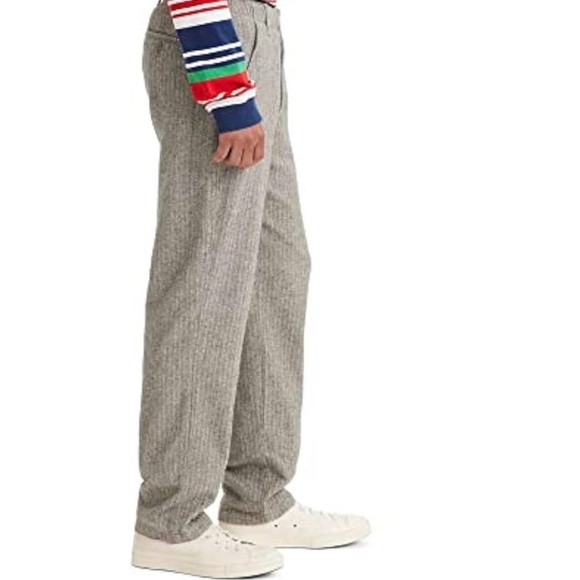 Levi’s Men’s XX Chino EZ-Waist Taper Pants – Herringbone – Size M - Picture 1 of 8